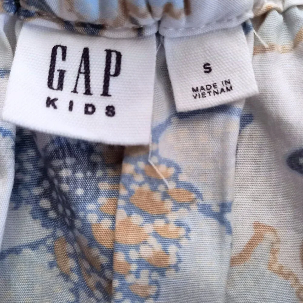 GAP Kids Floral Cotton Dress - Size 6-7 Years